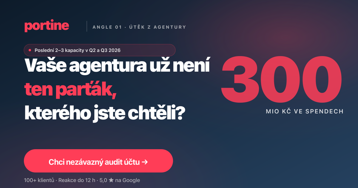 Náhled stránky Vaše agentura nedoručuje?